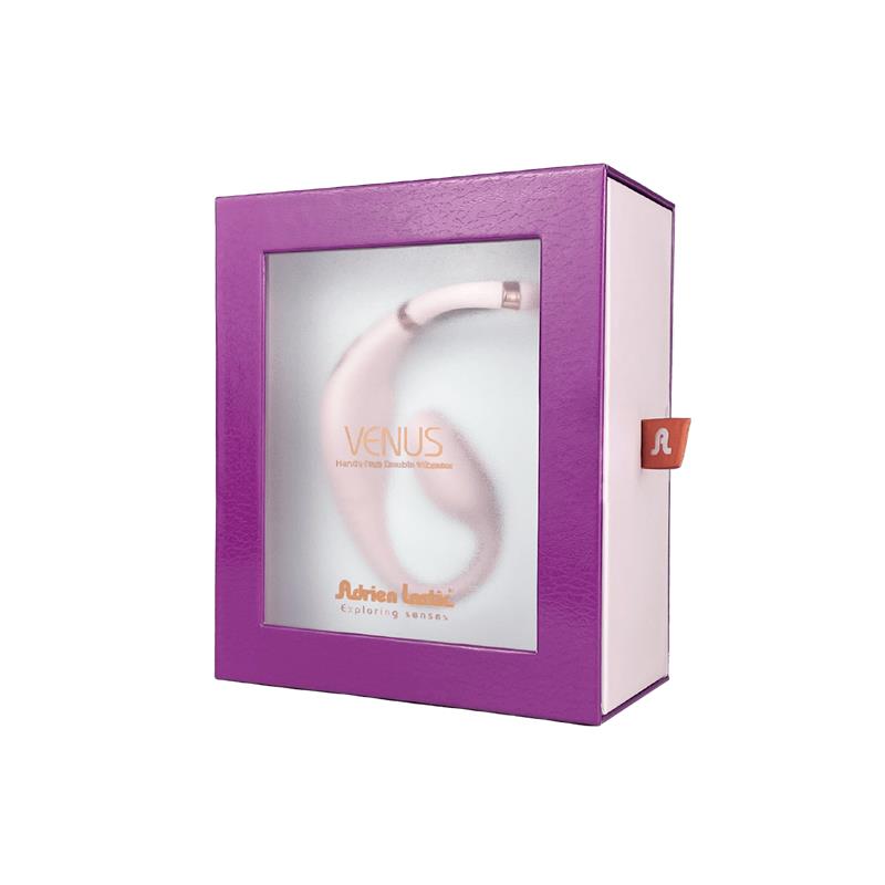 Adrien Lastic - Venus Doble Estimulador Clítoris & Punto-G App Gratuita Rosa