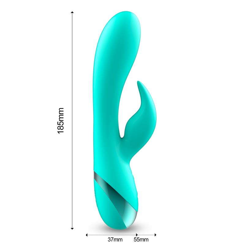 Vibrador Pertes Usb Celeste