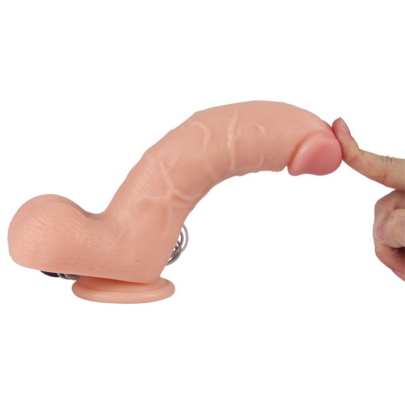 Vibrador Realista Control Remoto Adam 21 Cm