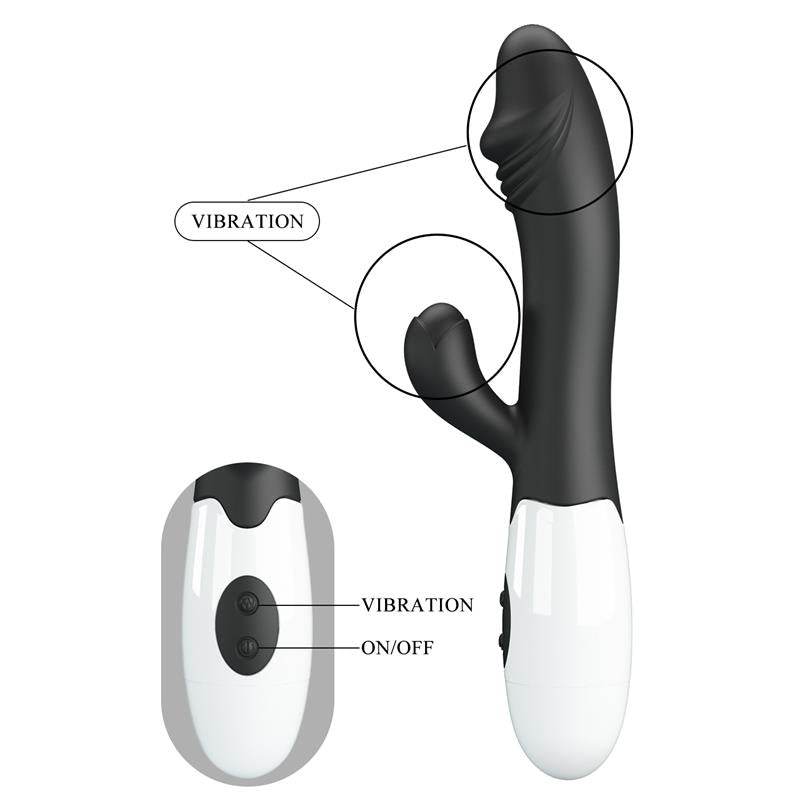 Pretty Love - Snappy Vibrador Punto G Negro