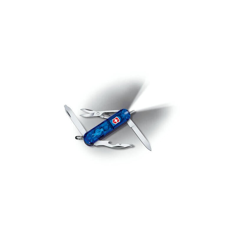 Victorinox V-0.63 66.T2 Taschenmesser Midnite Manager, Azul Transparent