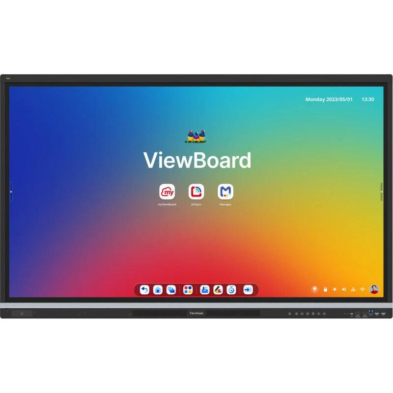 Viewsonic Viewboard 51 Serie 75" Uhd Touch Ir 450nits 2x25w+20w Sub + 8-Array Mic 3xusb-C 16 128gb Android 14 Edla Certified