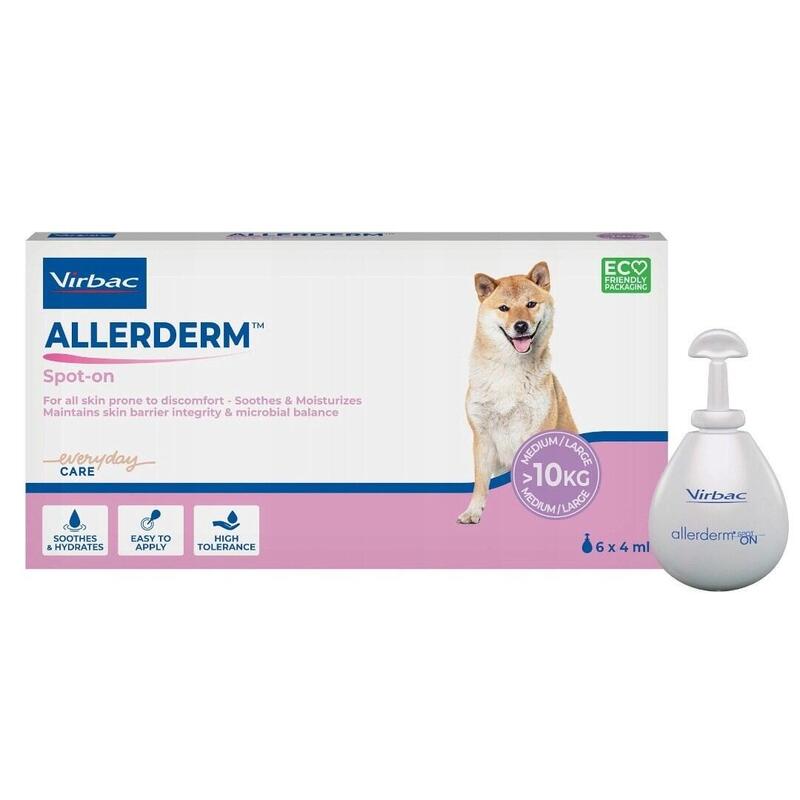 Virbac Allerderm Spot On - Producto Para Perros - 6x4ml