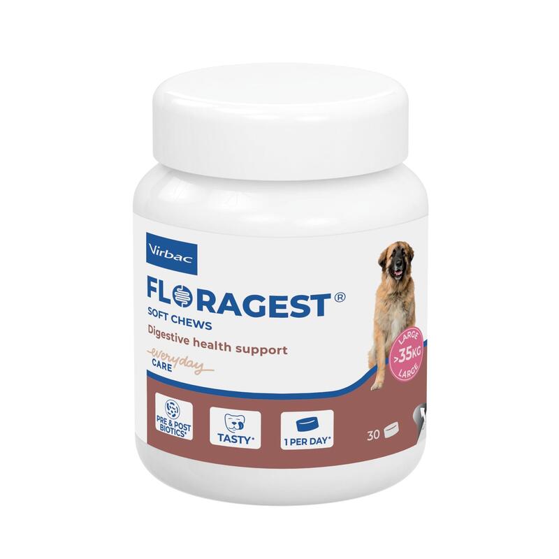 Virbac Floragest L Suplement Para Perro 6g 30tab