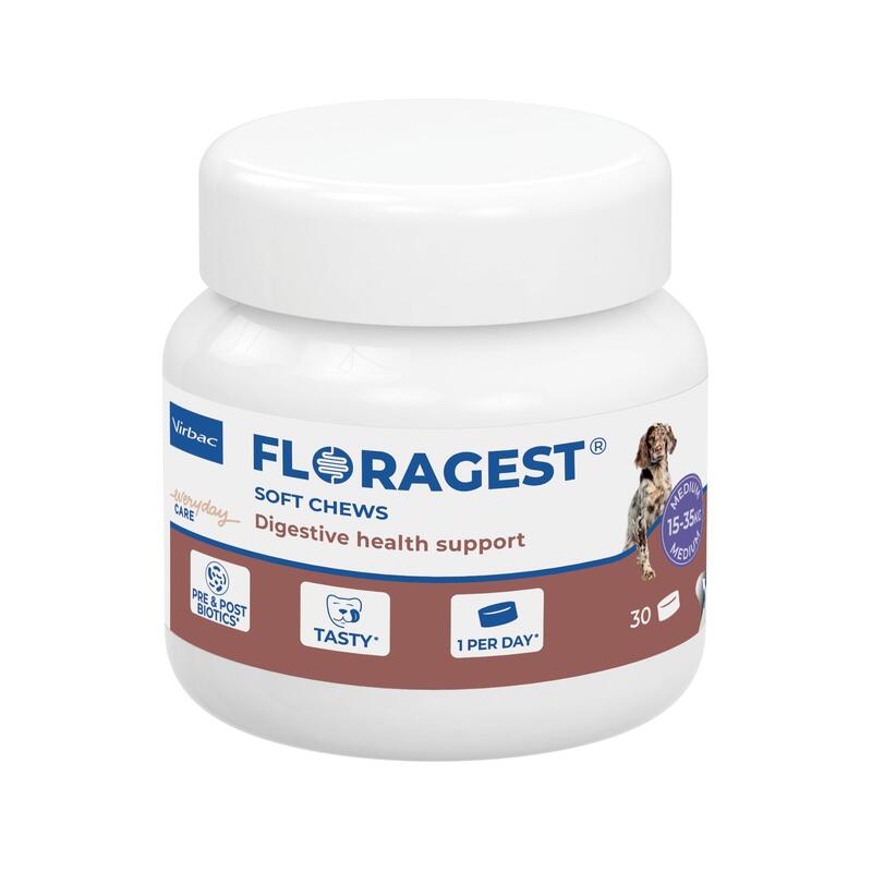 Virbac Floragest M Suplement Para Perro 4g 30tab