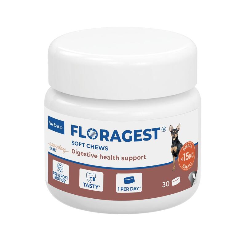 Virbac Floragest S Suplement Para Perro 2g 30tab