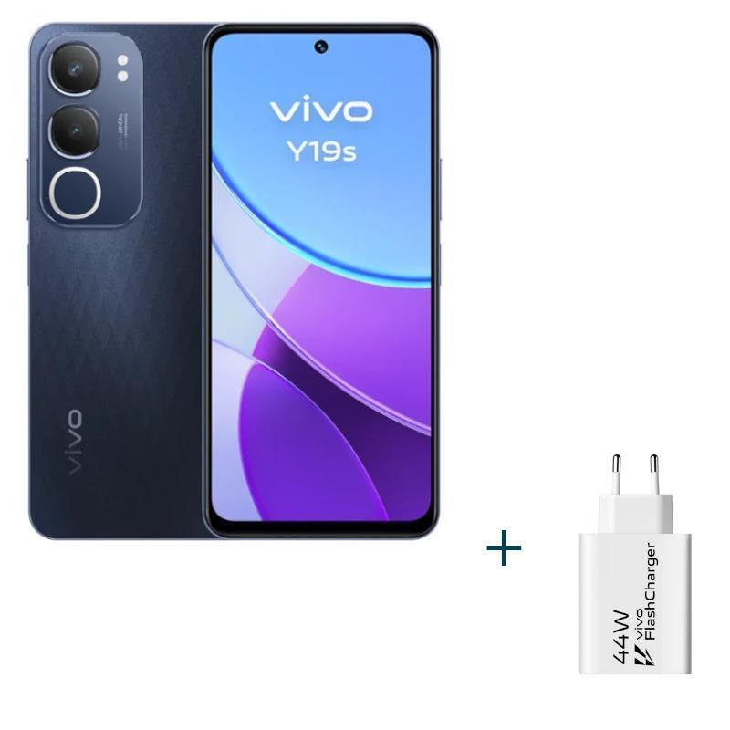 Vivo Y19s 6.68" 8gb(+8gb)256g G.Black+Cargador 44w