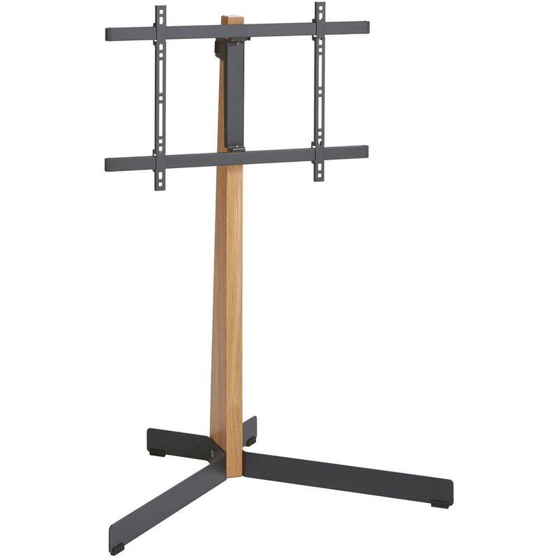 Vogels Comfort Tvs 3695 Schwarz Standfuss Eiche / Stahl
