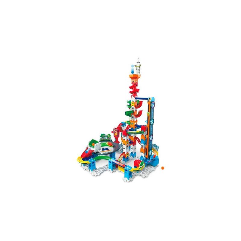 Vtech Marble Rush - Super Sky Tower Set Xl300 E, Train 80-559904