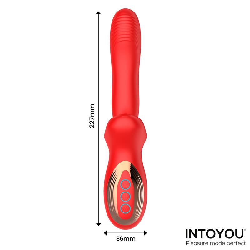 Vyron Vibrador Con Thrusting Y Biting (Mordisqueo)