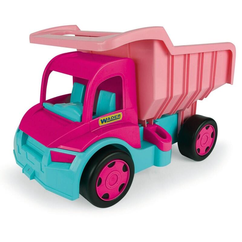 Wader Gigant Truck Dump  Truck For Girls Rosa
