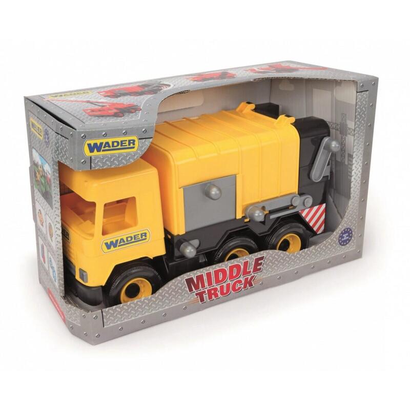 Wader Middle Truck Garba Ge Truck Yellow 42 Cm