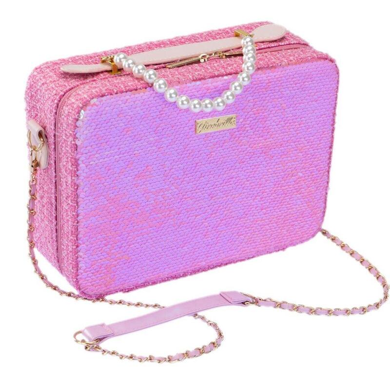 Walizka Make-Up Ciemny Róz