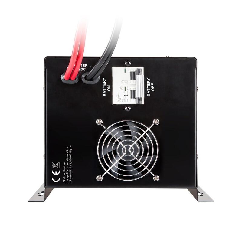 Wall-Mounted Uninterruptible Power Supply Kemot Prosinus-2200 Converter With Pure Sine Wave And Charging Function 12v 230v 2200va/1600w