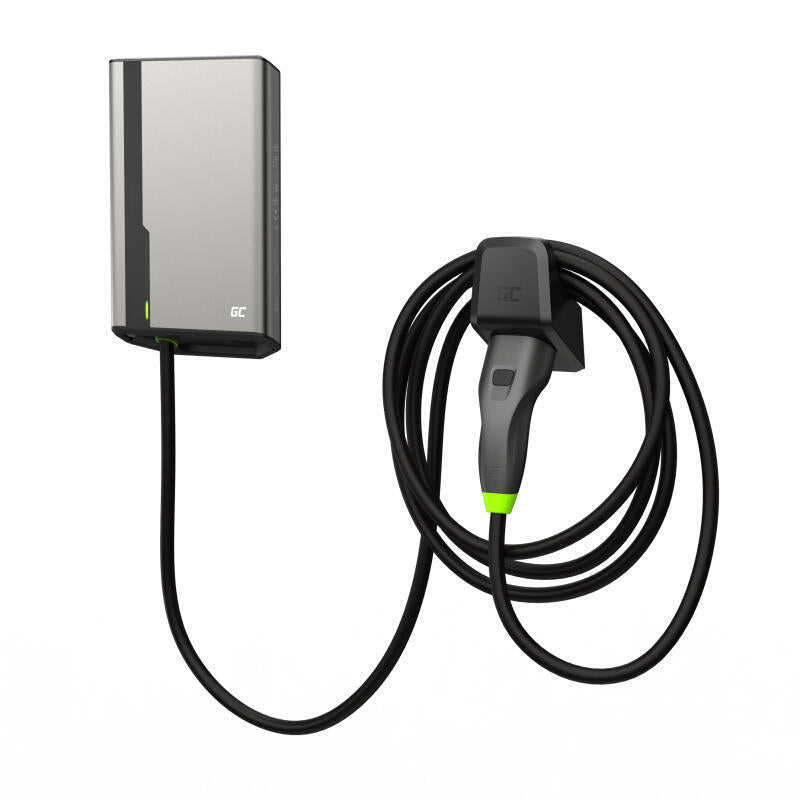 Wallbox Green Cell Habuden 22kw 32a - 5m De Cable Con Nfc