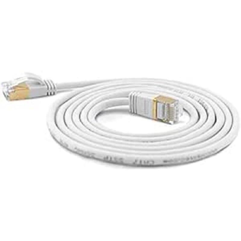 Wantec Cable De Red Smp Cat7 Me. Cat6a D=4mm 0,25m Blanco
