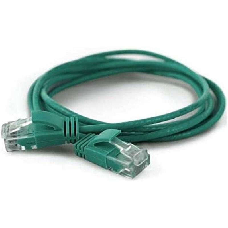 Wantec Cable De Red Utp Cat6a D=2,8mm 0,50m Verde