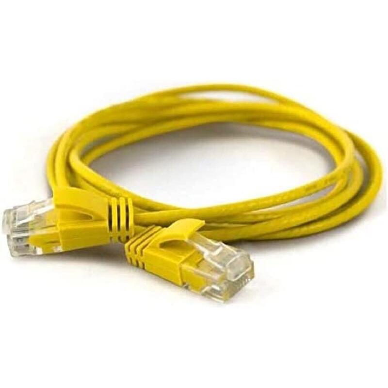 Wantec Cable De Red Utp Cat6a D=2,8mm 1,50m Amarillo