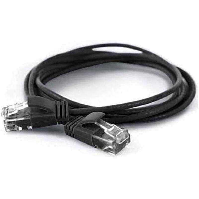 Wantec Cable De Red Utp Cat6a D=2,8mm 20,00m Negro