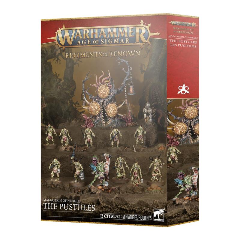 Warhammer Aos - Maggotkin Of Nurgle : The Pustules
