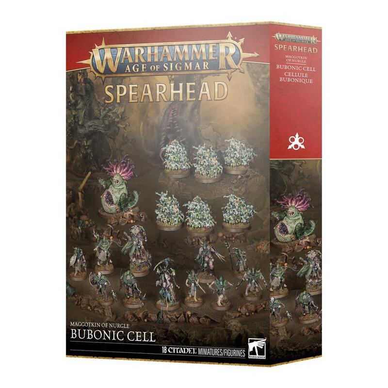 Warhammer Aos - Spearhead Maggotkin Of Nurgle : Bubonic Cell (2026)