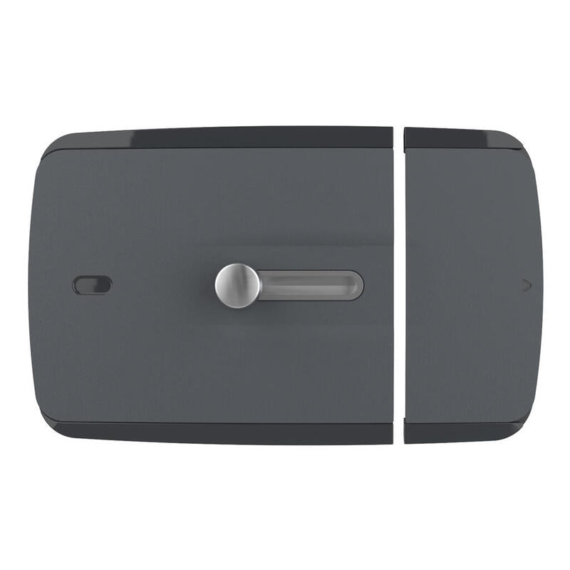 Watchman Door Wbolt Cerrojo Inteligente E Invisible De Sobreponer. Color Negro
