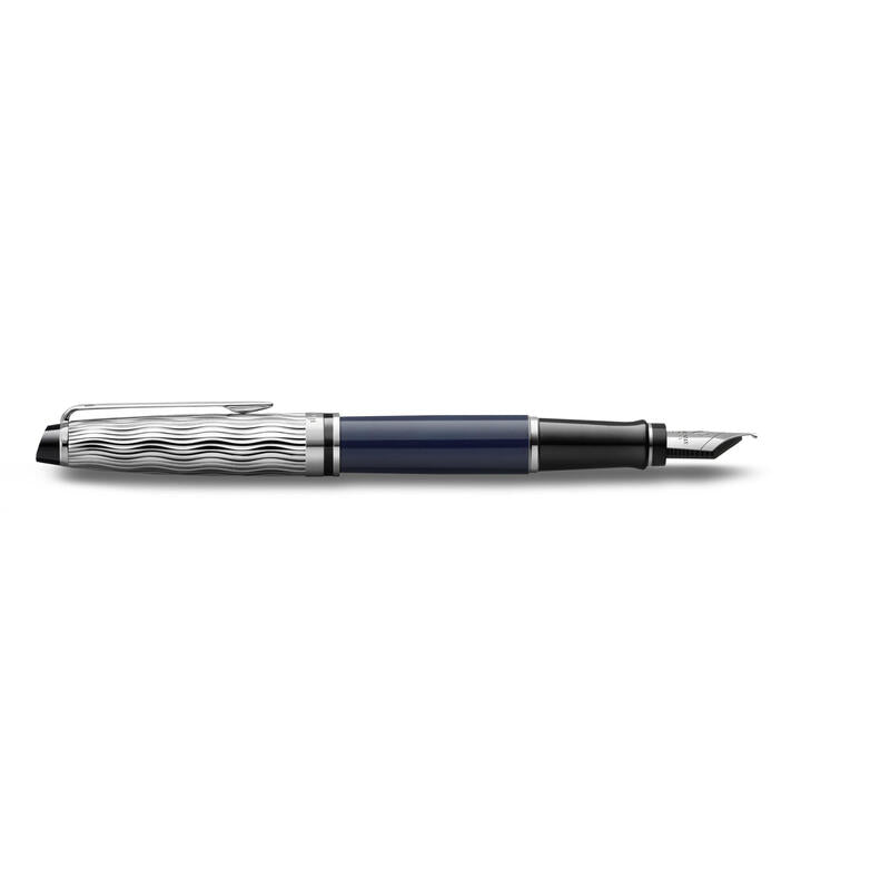 Waterman Füller L'Essence Du Bleu Expert Deluxe C.C M Azul Caja De Regalo