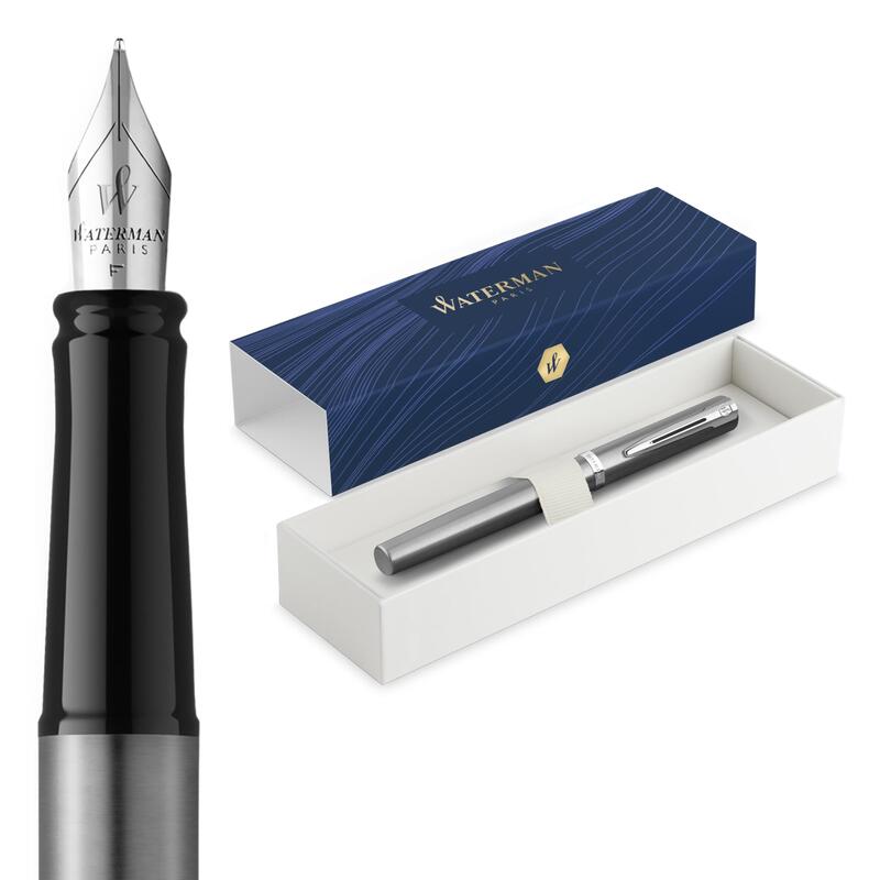 Waterman Füllfederhalter Impression Mainless Meelct M Azul Caja De Regalo