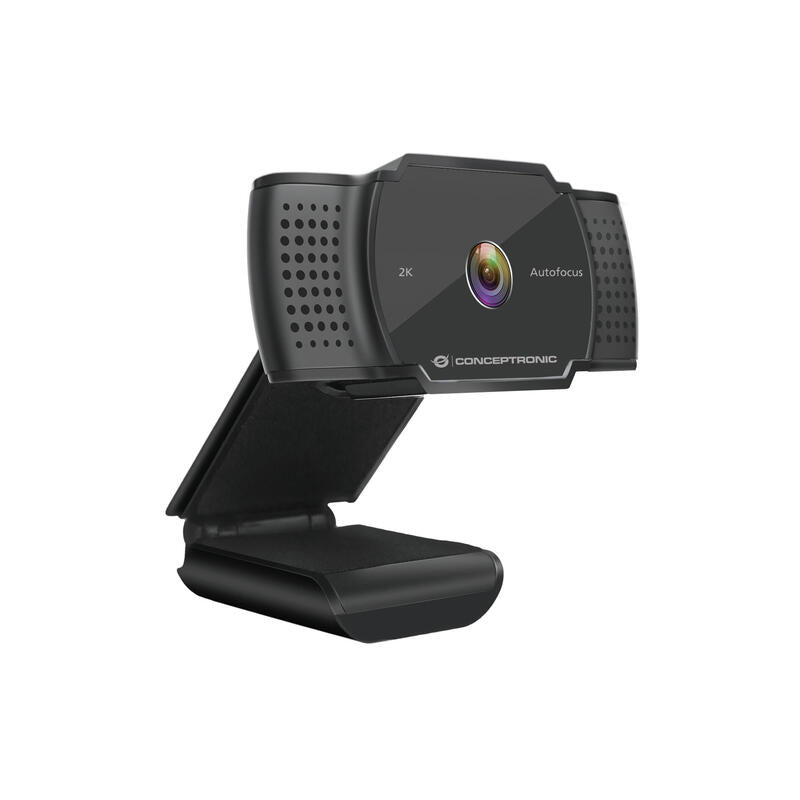 Webcam 2k Conceptronic Amdis  5mp Usb   3.6mm 30 Fps Angulo Vision 72º Microfono Integrado