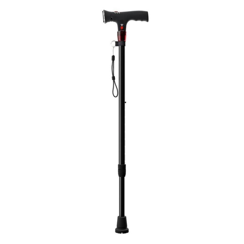 Weinberger Walking And Hiking Stick With Light And Panic Alarm