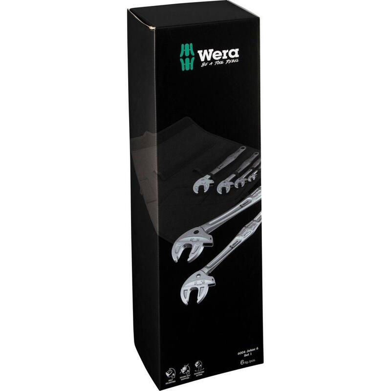 Wera 6004 Joker 6 Set 1 Maulschlüssel-Satz