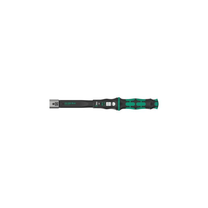 Wera Click-Torque X 7, 05075657001, Llave De Torsión Negro/Verde