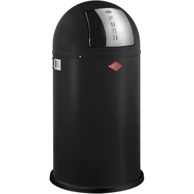 Wesco Pushboy 50l Schwarz Matt