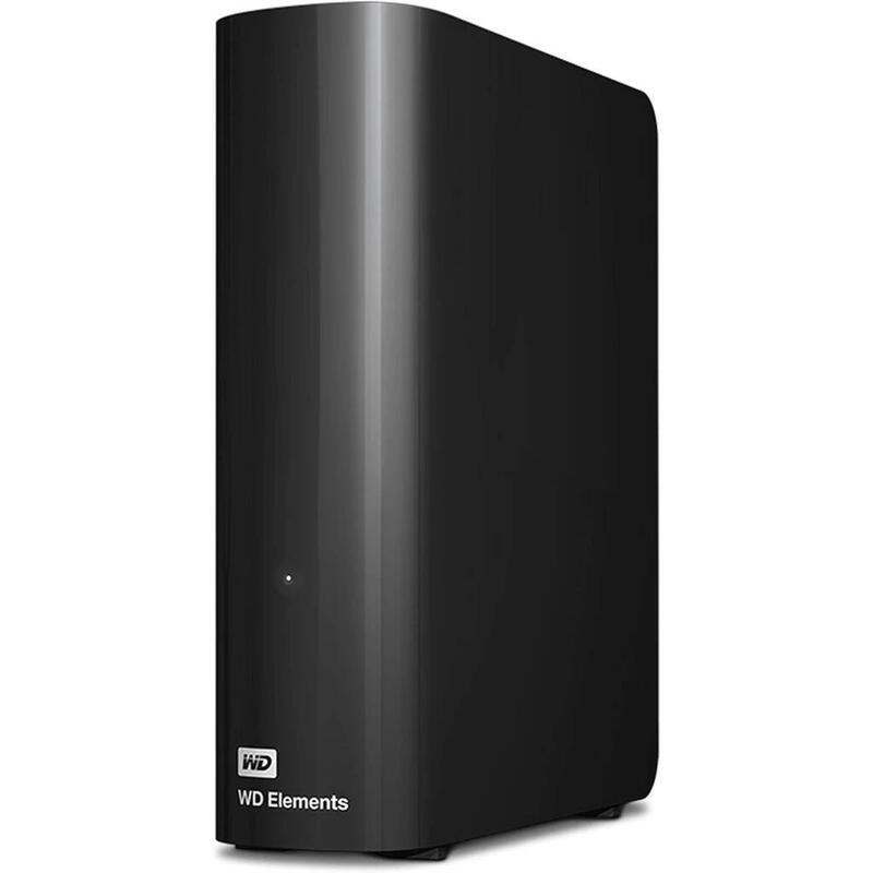 Western Digital Wd Elements Desktop 20 Tb Hdd Externo Usb 3.2 Negro - Desprecintado