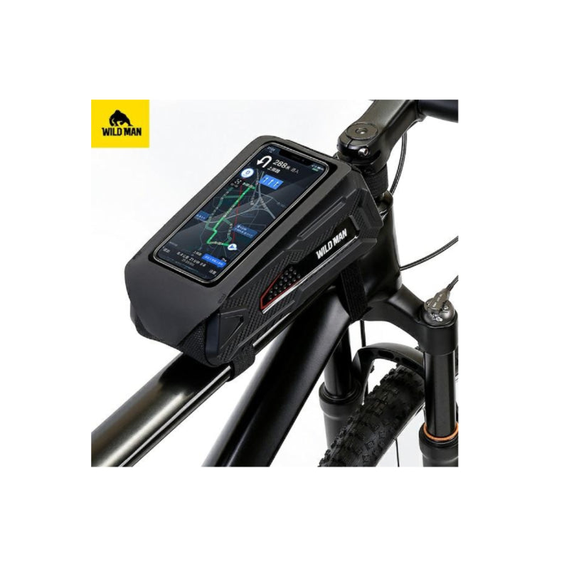 Wildman Bicycle Case Holder M90 Frame Bag Black Black