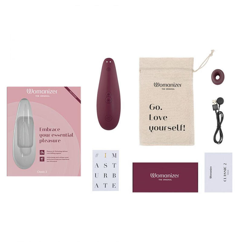 Womanizer - Classic 2 Estimulador De Clítoris Burdeos