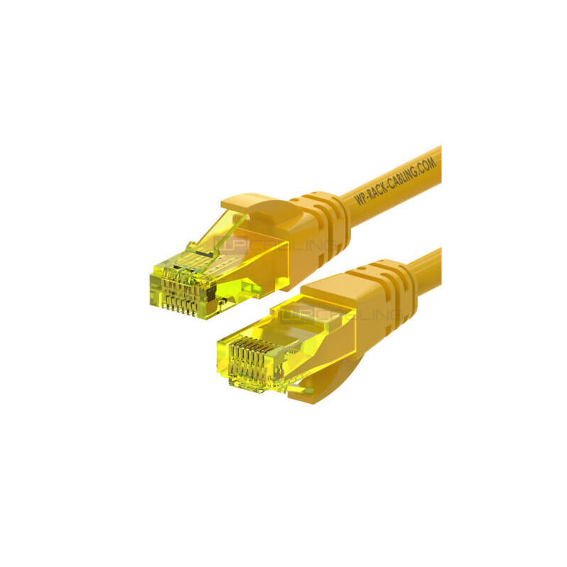 Wp Wpc-Pat-6au030y Cable De Red Amarillo 3 M Cat6a U/Utp (Utp)