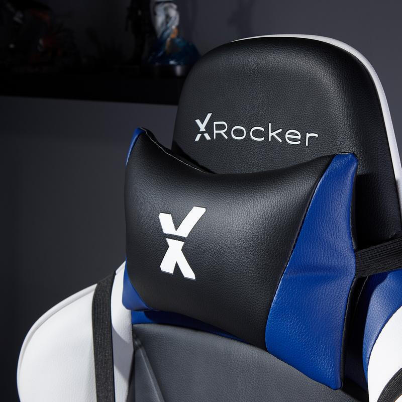 X Rocker Agility Esports Asiento Acolchado Respaldo Acolchado