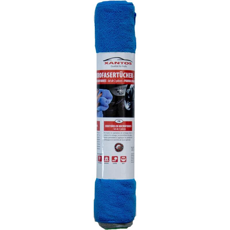 Xantos Microfaser Rollo 35x40cm 3er-Set