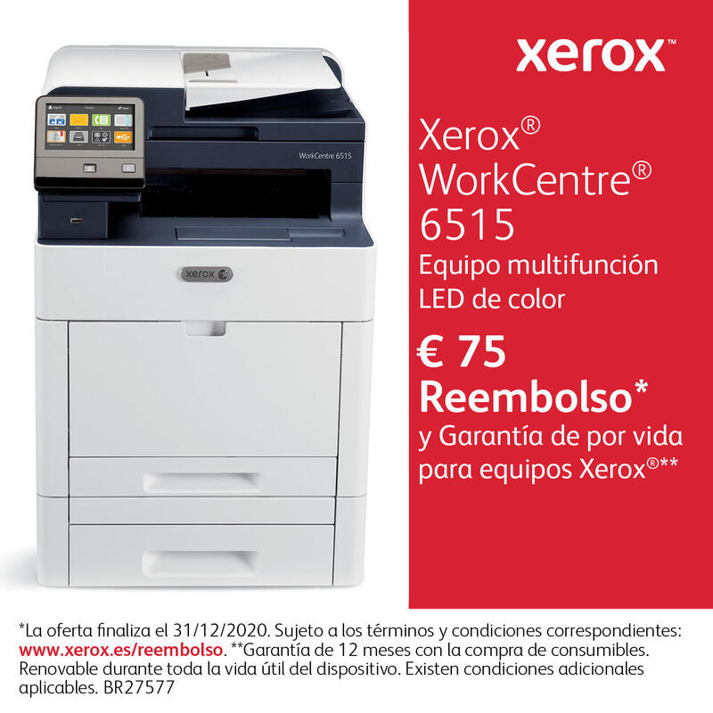 Xerox Toner Amarillo Phaser 6510 / Workcentre 6515 Alta Capacidad (2400 Páginas)