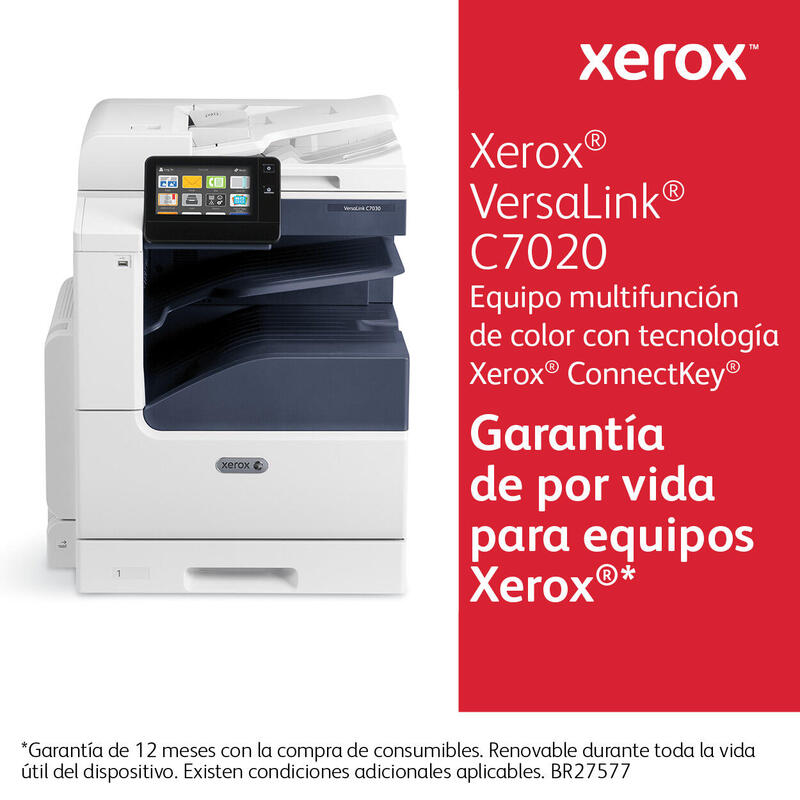 Xerox Toner Amarillo Versalink C7020/C7025/C7030 Alta Capacidad (9.800 Páginas)