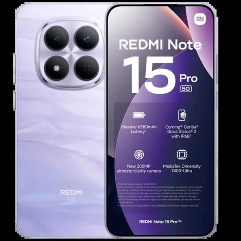 Xiaomi Redmi Note 15 Pro 5g 12gb/512gb Lila