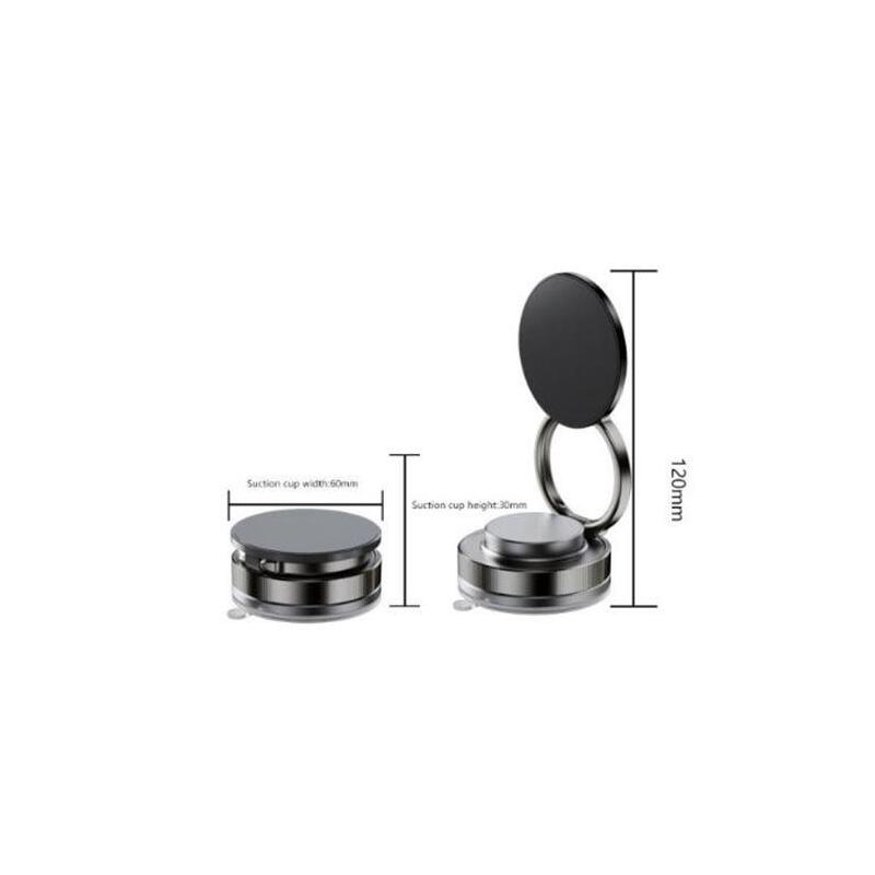 Xo C177 Soporte Magnetico Para Coche - Sujeccion Por Vacio - Negro