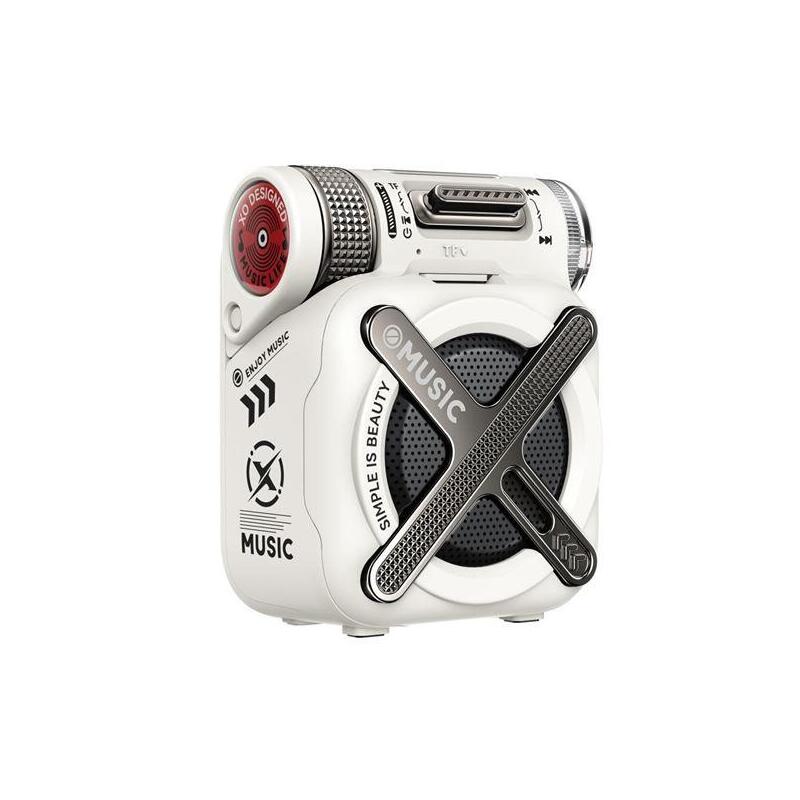 Xo F72 Altavoz Bluetooth - Portatil - Ultra Compacto - Blanco