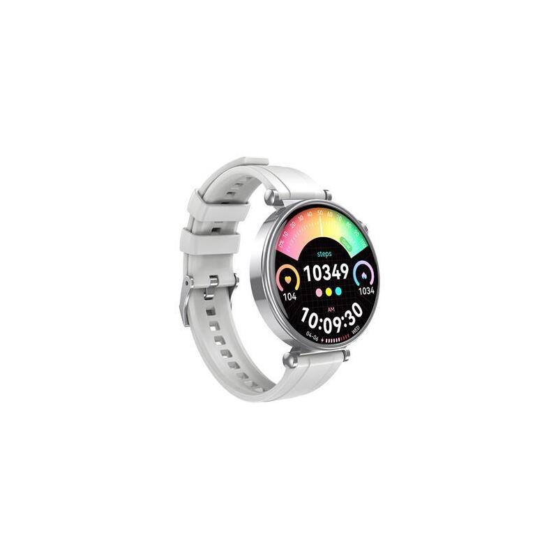 Xo Gt4 Mini Reloj Smartwatch Pantalla Redonda 1.32" Amoled - Multideporte - Monitoreo Del Sueño - Llamadas Bt - Ip68 -