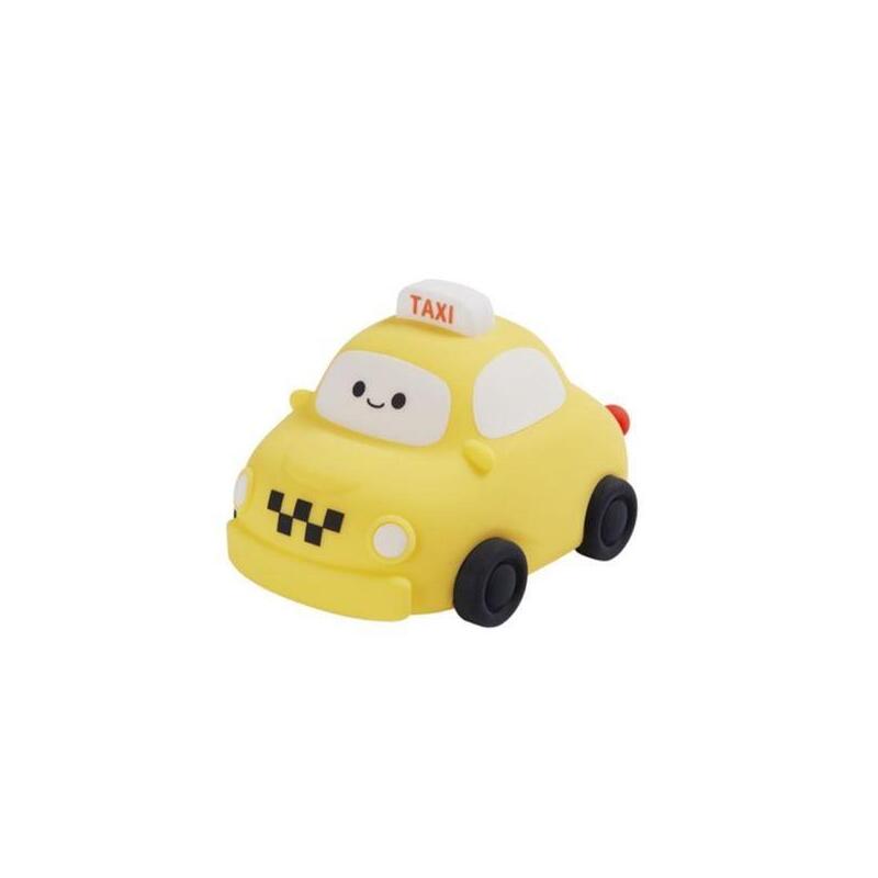 Xo Oz013 Lampara De Noche Infantil - Forma De Taxi - Bateria 1200mah - Tacto Suave - Amarillo
