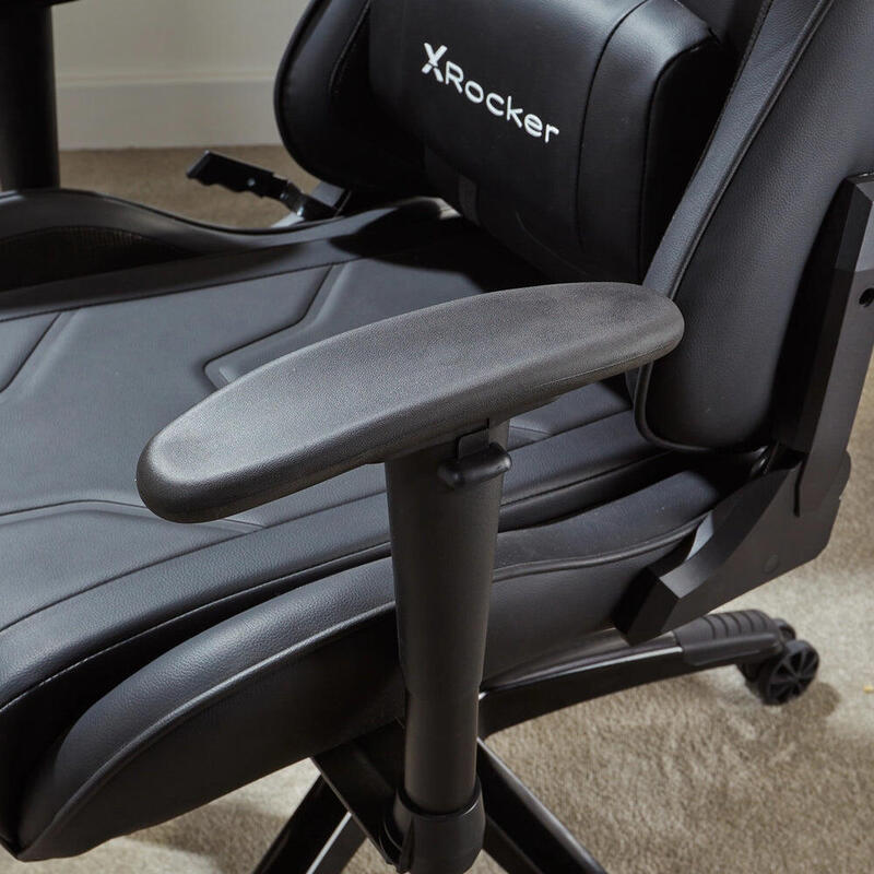 Xrocker Gaming Brostuhl Negro 3d-Armlehne Komfortkissen 100kg