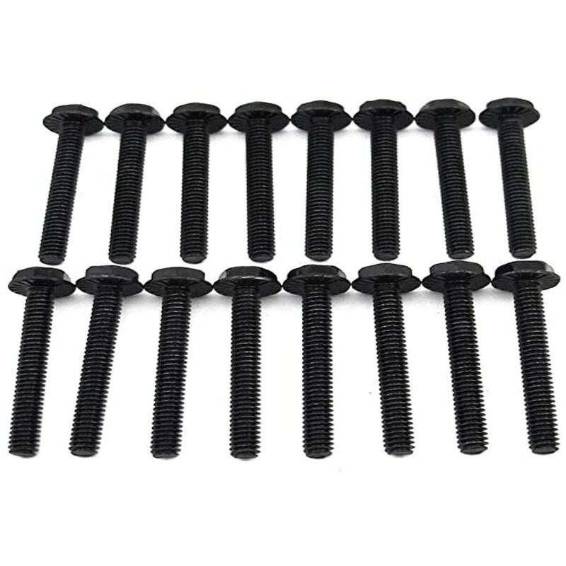 Xspc Radiator Ventiladorschrauben Typ 6-32, 30mm (16 Mück) - Negro