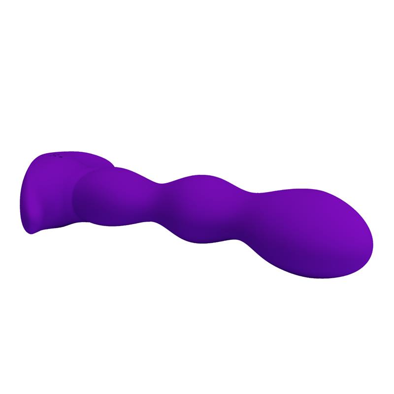 Yale Plug Anal Con Vibración Púrpura