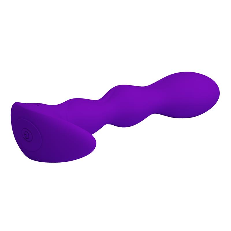 Yale Plug Anal Con Vibración Púrpura